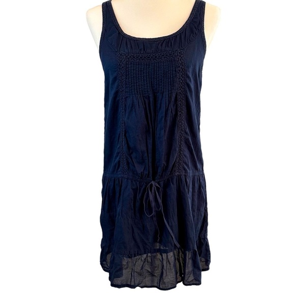 Abercrombie & Fitch Dresses & Skirts - Abercrombie & Fitch Women's Navy Mini Sundress Lace Smocked Size S